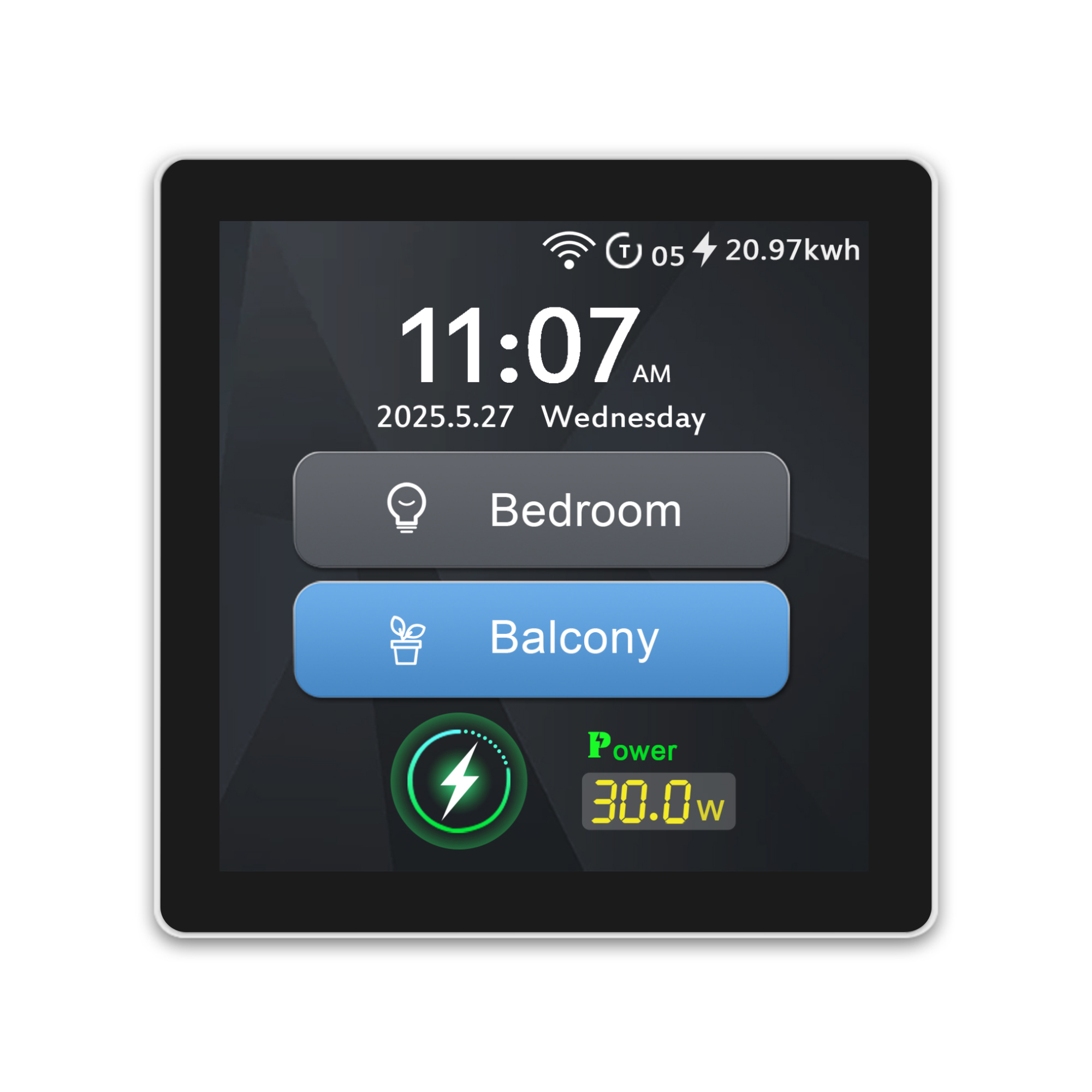 L10 LCD Smart Switch+30W PD Fast Charger
